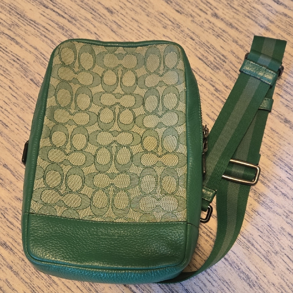 Coach Green Crossbody Bag